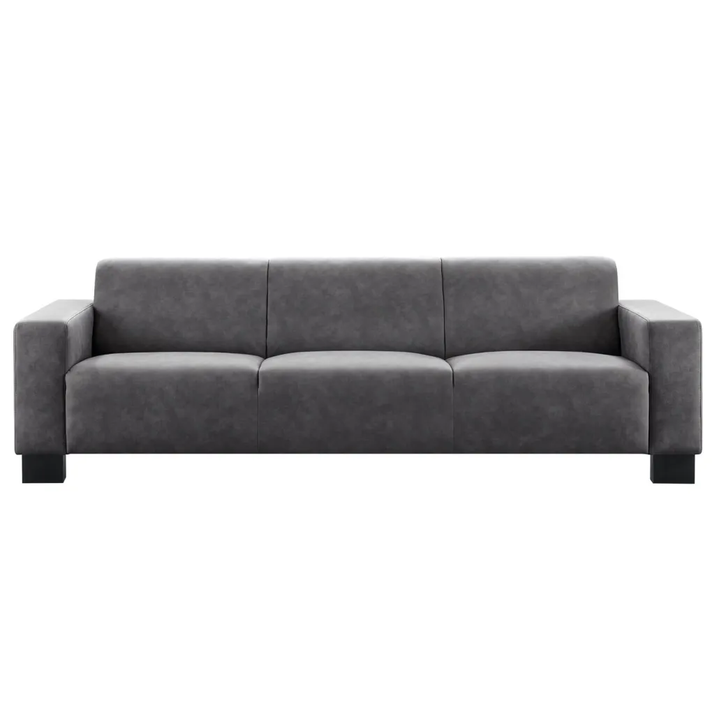 Clearance Pronto Wonen 4 zitsbank Alpa polyether zitting antraciet