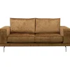 Outlet Pronto Wonen 2,5 zitsbank Andelo bruin premium comfort