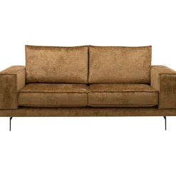 Outlet Pronto Wonen 2,5 zitsbank Andelo bruin premium comfort