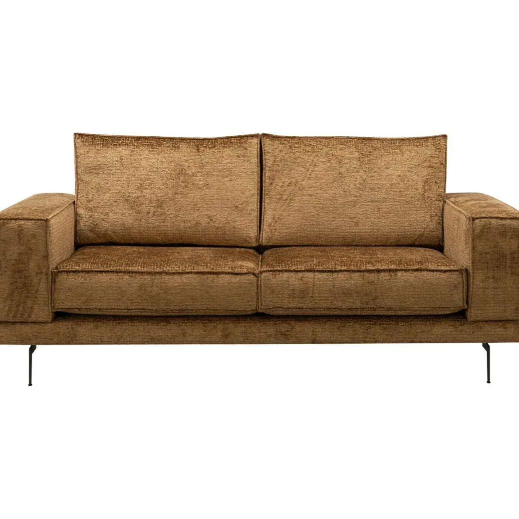 Outlet Pronto Wonen 2,5 zitsbank Andelo bruin premium comfort