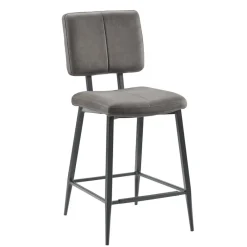 Sale Pronto Wonen Barkruk Gento microvezel antraciet