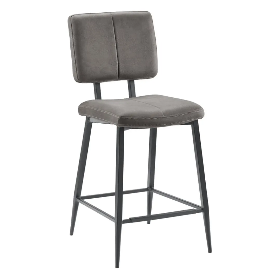 Sale Pronto Wonen Barkruk Gento microvezel antraciet