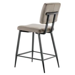 Hot Pronto Wonen Barkruk Gento microvezel beige