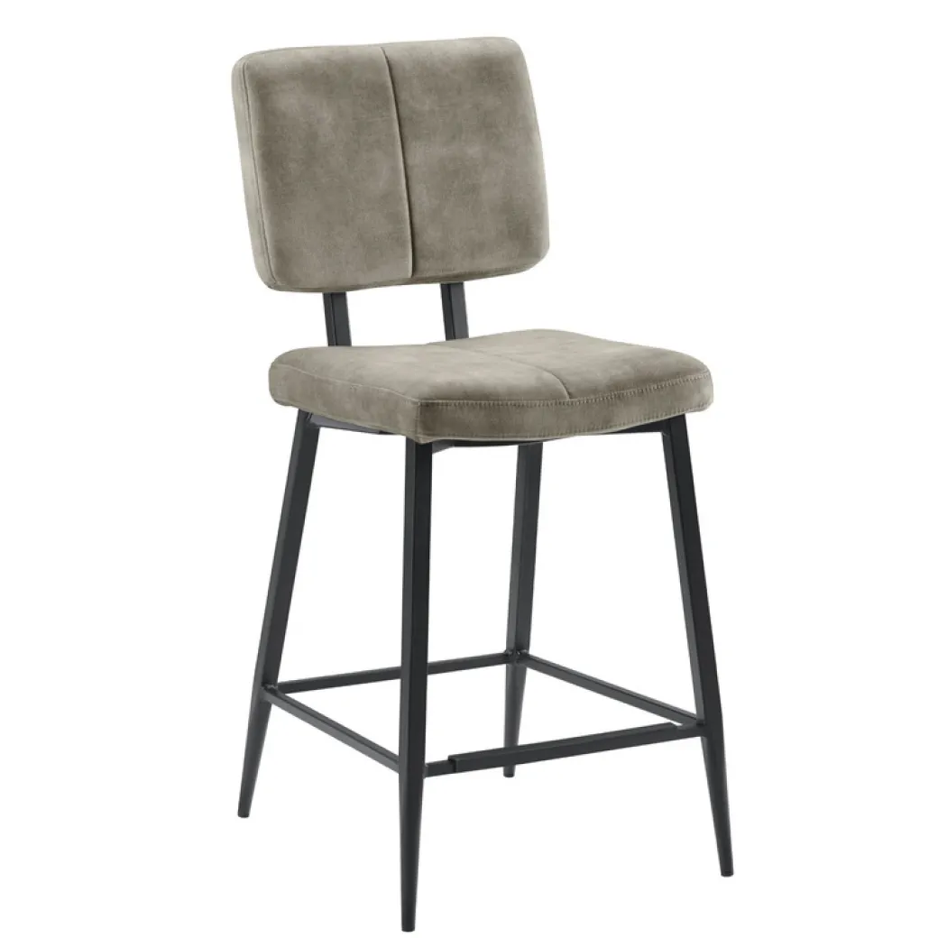 Discount Pronto Wonen Barkruk Gento velvet beige