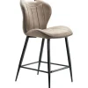 Pronto Wonen Barkruk Tantini microvezel taupe