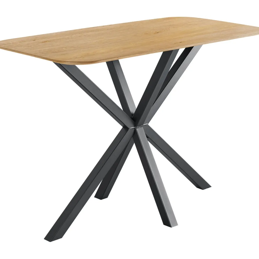 Clearance Pronto Wonen Bartafel Tavolo eikenhout 140x70 cm rechthoekig bruin