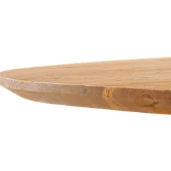 New Pronto Wonen Bijzettafel Aska teak 55 cm rond naturel brushed
