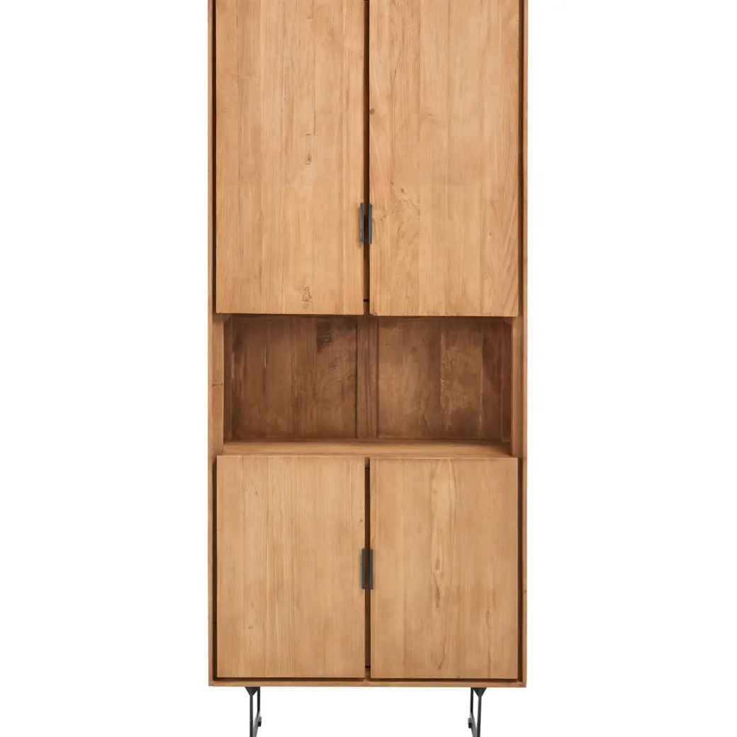 Clearance Pronto Wonen Boekenkast Aska (80 Cm) teak naturel brushed