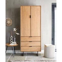 Outlet Pronto Wonen Boekenkast Aska (80 Cm) teak naturel brushed