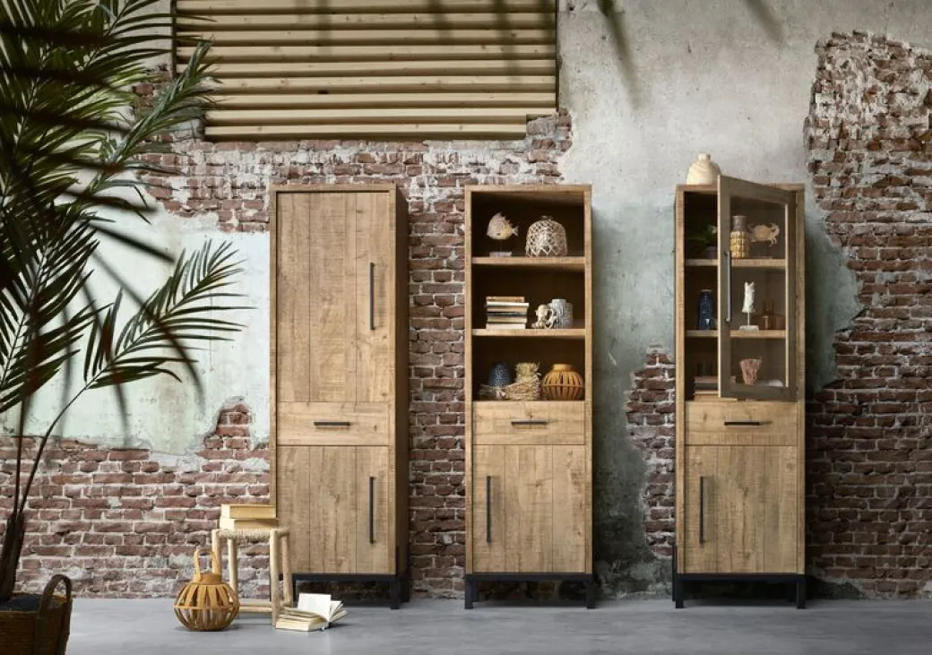 Outlet Pronto Wonen Boekenkast Ricardi (64 Cm) mango decor
