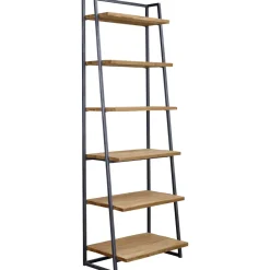 Online Pronto Wonen Boekenkast Romaro teak mix rough