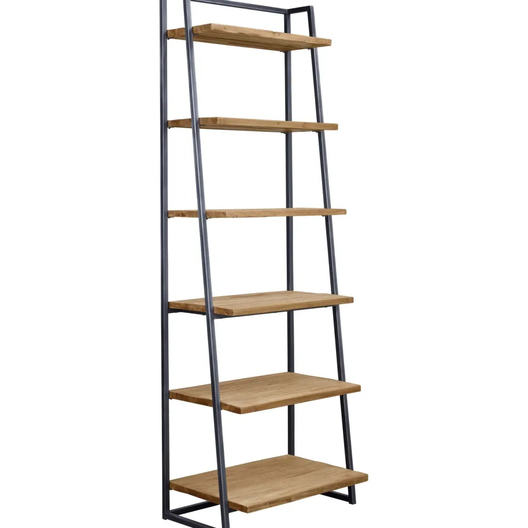 Online Pronto Wonen Boekenkast Romaro teak mix rough