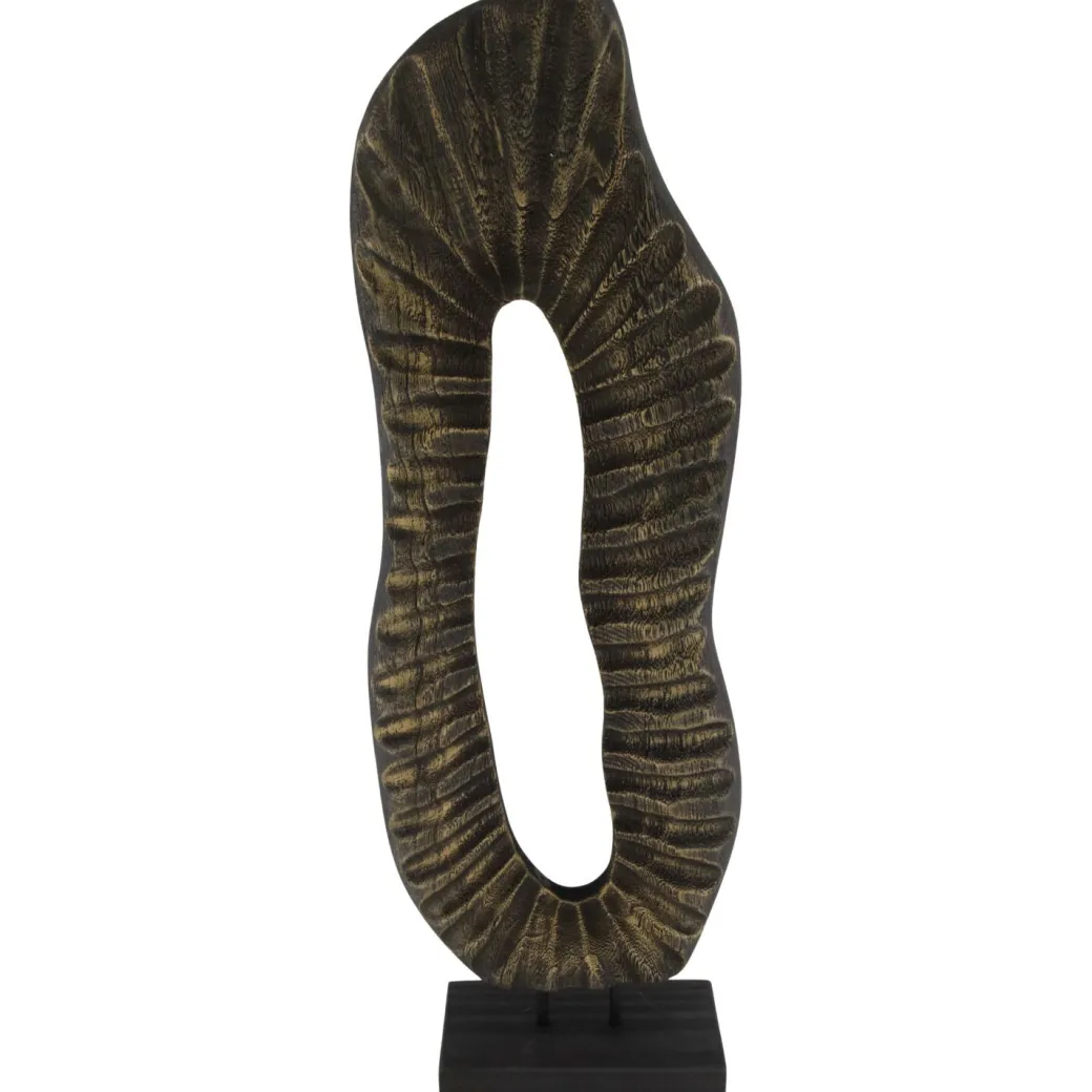 Clearance Pronto Wonen Decoratiebeeld Positano L goud zwart
