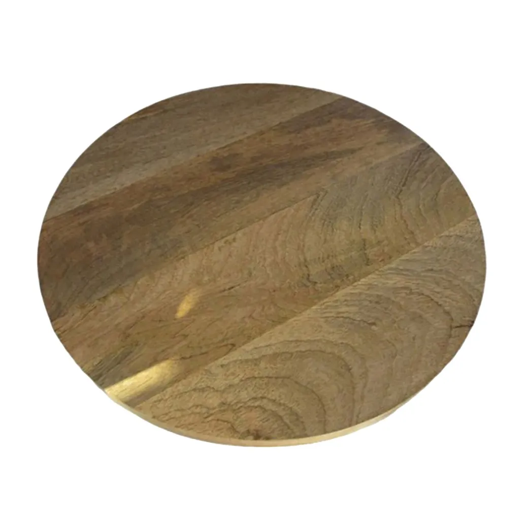 Outlet Pronto Wonen Decoratieschaal Lomnato naturel hout 40 cm rond