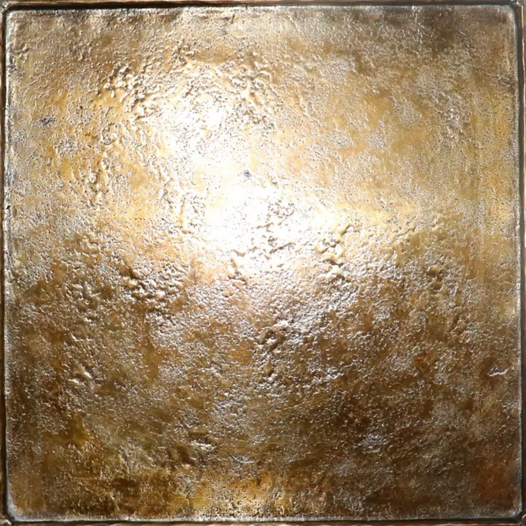 Pronto Wonen Decoratieschaal Trebbia 30 cm vierkant brons