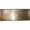 Clearance Pronto Wonen Decoratieschaal Trebbia 15x40 cm rechthoekig brons