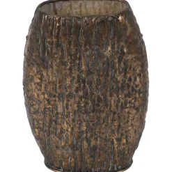 Pronto Wonen Decoratievaas Mingardo S brons ovaal