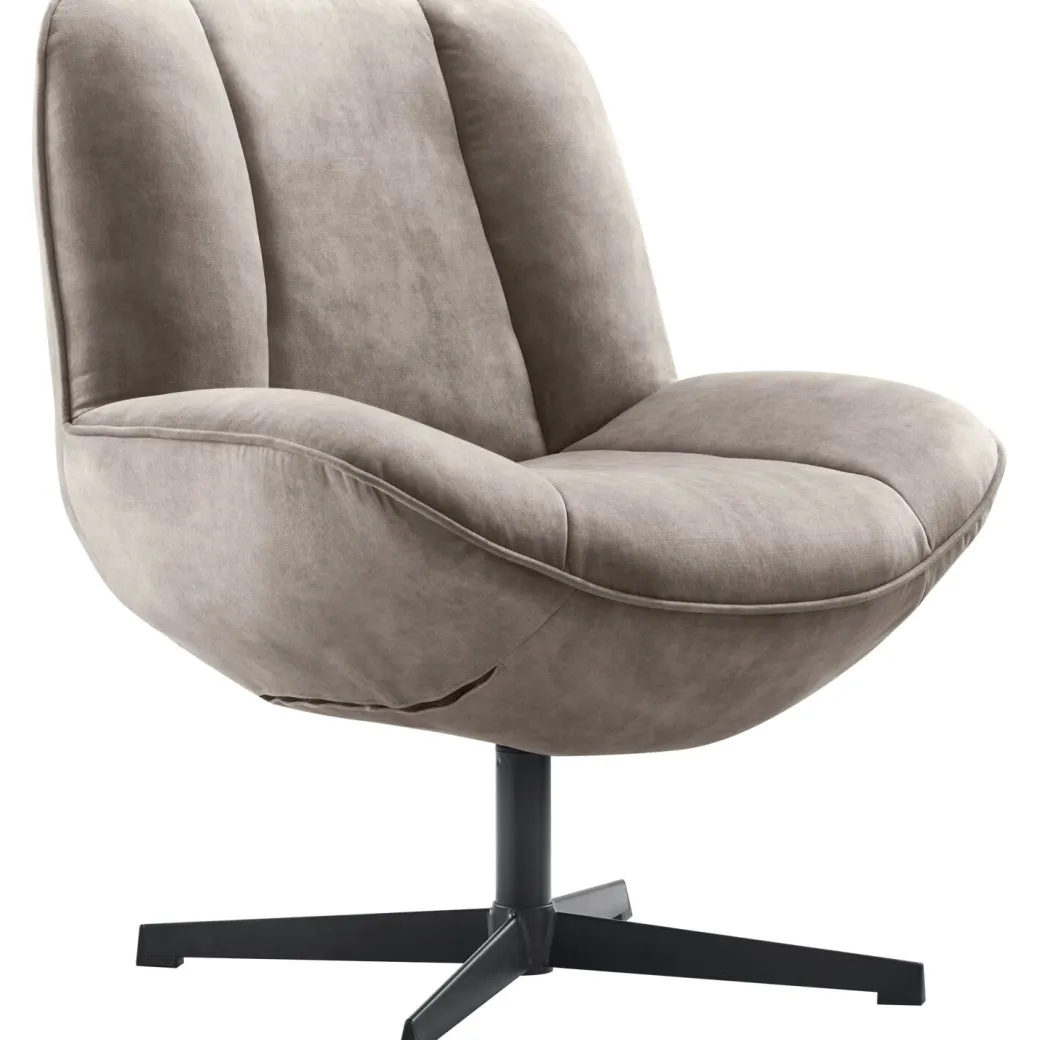 Hot Pronto Wonen Draaifauteuil Fortenza beige