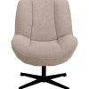 Clearance Pronto Wonen Draaifauteuil Fortenza bouclé beige