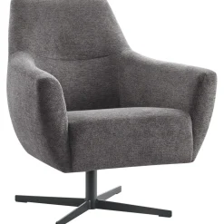 Online Pronto Wonen Draaifauteuil Gudo donkergrijs