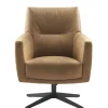 New Pronto Wonen Draaifauteuil Morini camel basic comfort