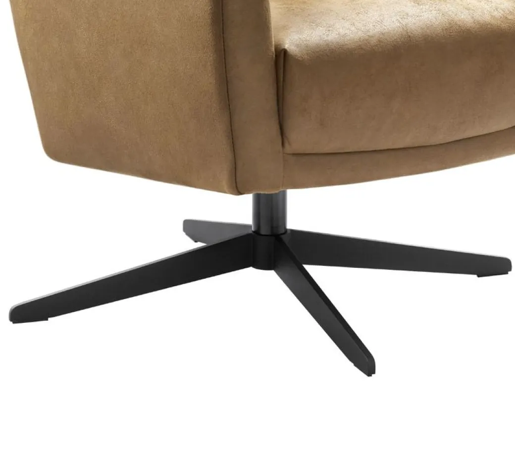 New Pronto Wonen Draaifauteuil Morini camel basic comfort