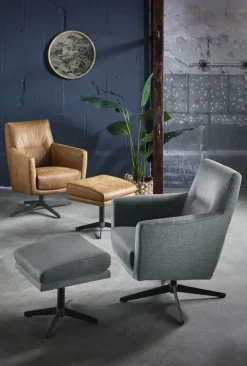 New Pronto Wonen Draaifauteuil Morini camel basic comfort