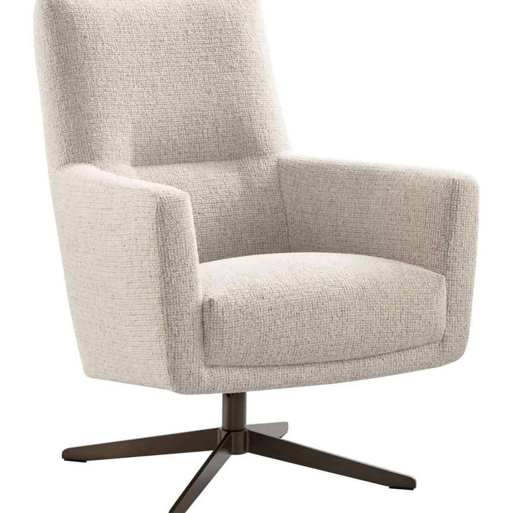 Best Pronto Wonen Draaifauteuil Morini naturel supreme comfort