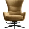 Discount Pronto Wonen Draaifauteuil Tronto bruin basic comfort