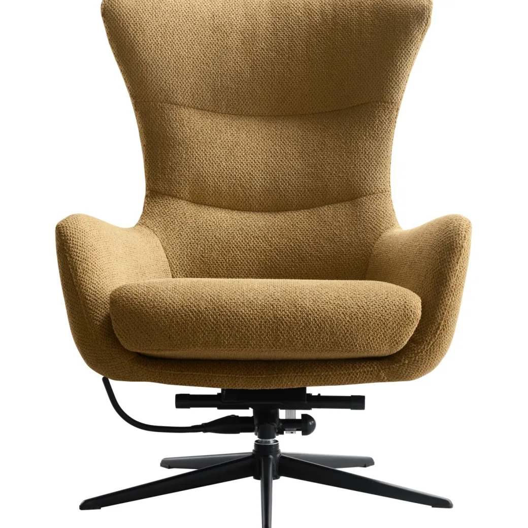 Discount Pronto Wonen Draaifauteuil Tronto bruin basic comfort