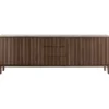 Sale Pronto Wonen Dressoir Arrosto eikenhout 76x225x45 cm Dark Roast