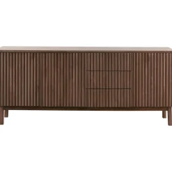 Online Pronto Wonen Dressoir Arrosto eikenhout 76x180x45 cm Dark Roast