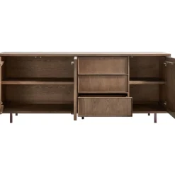 Best Pronto Wonen Dressoir Calvo 80x200x45 cm bruin