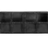Discount Pronto Wonen Dressoir Carpino (180 cm) metaal glas