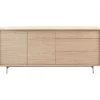 Pronto Wonen Dressoir Famosa 76x180x45 cm bruin