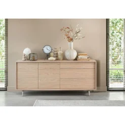 Pronto Wonen Dressoir Famosa 76x180x45 cm bruin