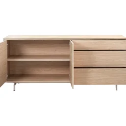Pronto Wonen Dressoir Famosa 76x180x45 cm bruin