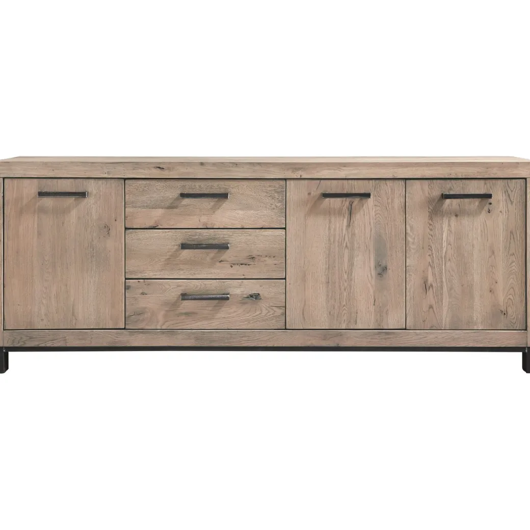Best Pronto Wonen Dressoir Hevano (207 cm) eikenhout moose
