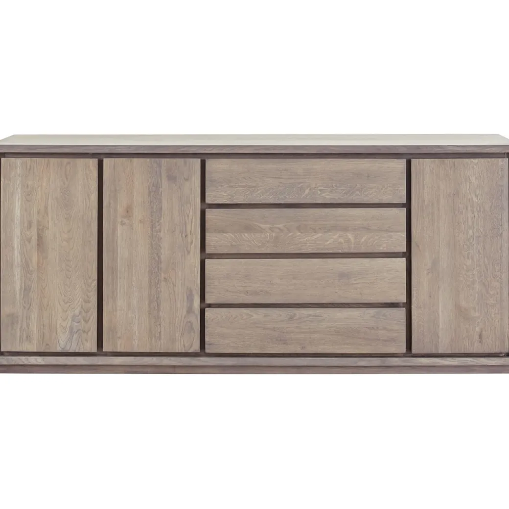 Clearance Pronto Wonen Dressoir Lavio (203 cm) eiken slate
