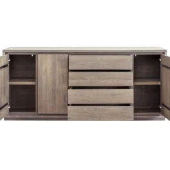 Clearance Pronto Wonen Dressoir Lavio (203 cm) eiken slate