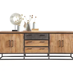 Clearance Pronto Wonen Dressoir Mesola (220 Cm) mango natural