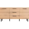 Hot Pronto Wonen Dressoir Paranno 77x165x42 cm bruin