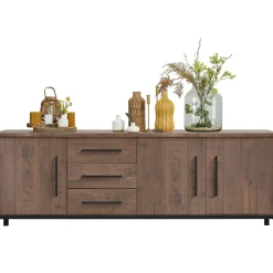Clearance Pronto Wonen Dressoir Ricardi 240x87x45 cm dark mango