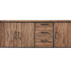 Outlet Pronto Wonen Dressoir Romaro (195 cm) teakhout mix rough