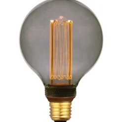 Pronto Wonen E27 Ledlamp Illumi 3,5 Watt 9,5 cm bol smoke