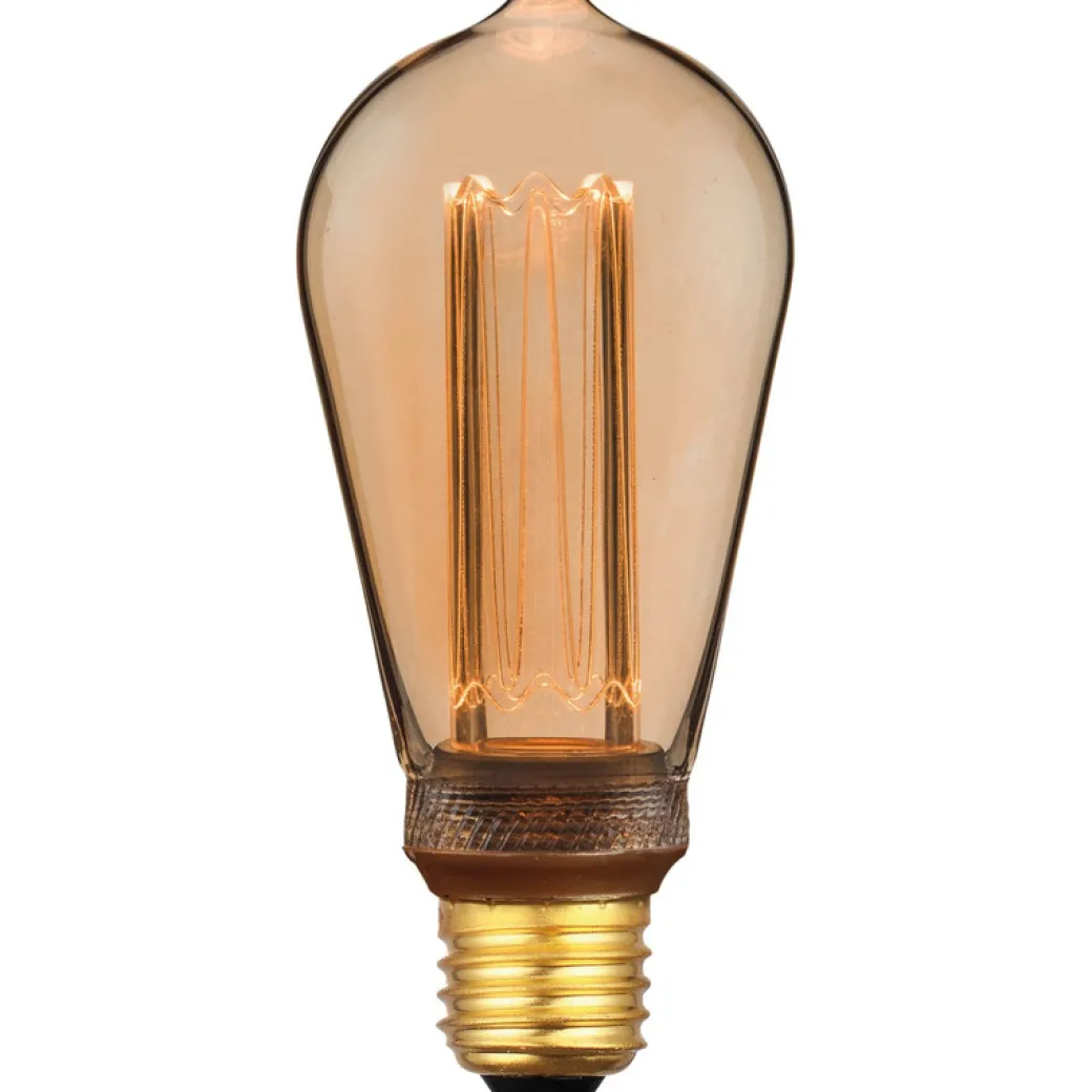 Discount Pronto Wonen E27 Ledlamp Illumi amber 3,5 Watt 6,4 cm druppel
