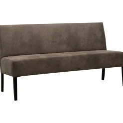 Hot Pronto Wonen Eetkamerbank Avanza 170 cm microleder donkergrijs