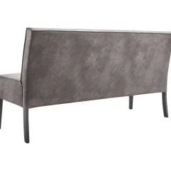 Discount Pronto Wonen Eetkamerbank Avanza 170 cm microleder grijs