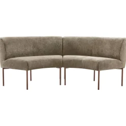 Outlet Pronto Wonen Eetkamerbank Cenare 230 cm taupe