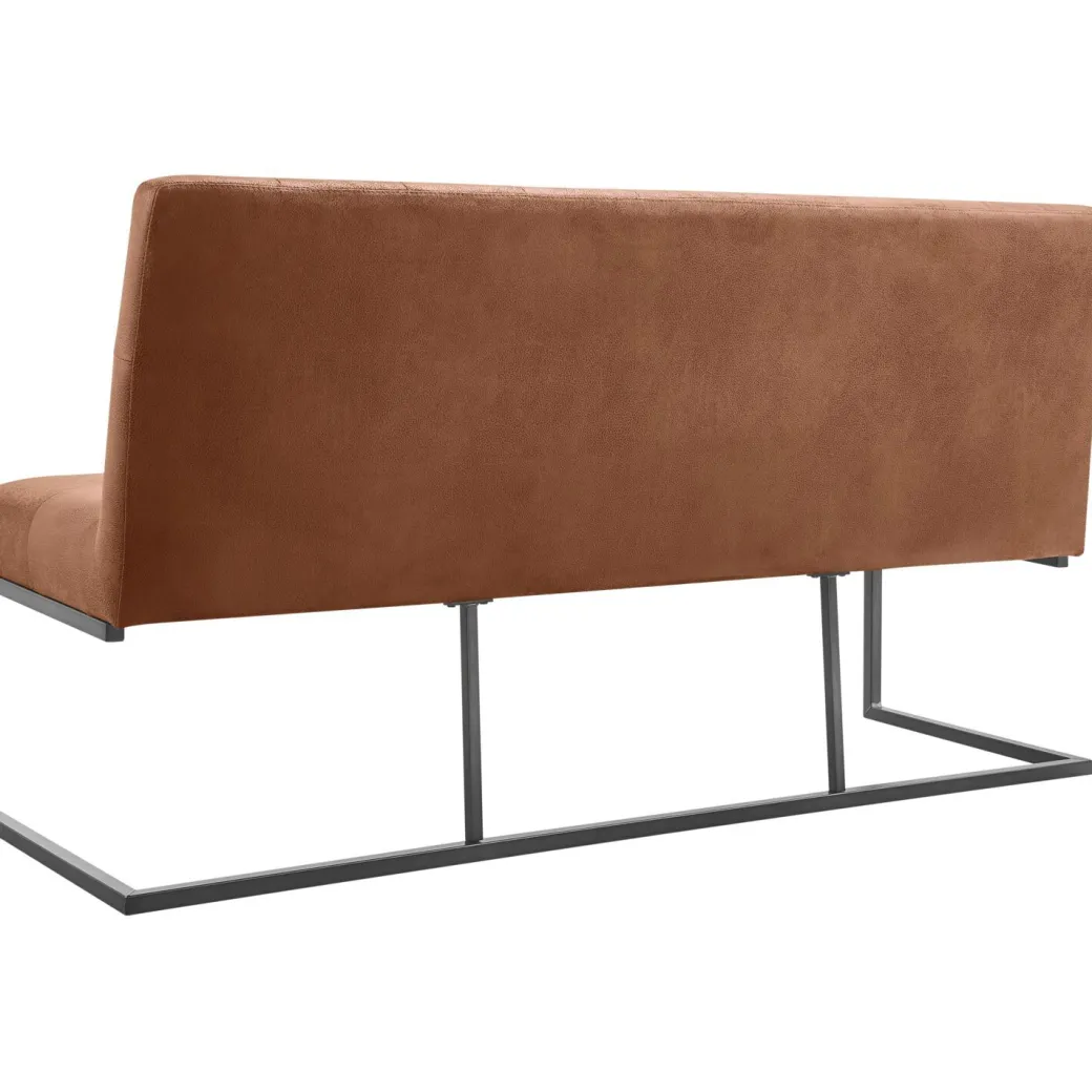 Best Pronto Wonen Eetkamerbank Oro 170 cm microleder bruin